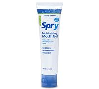 Spry Natural Xylitol Gel for Dry Mouth - Long Lasting, Sugar-Free Moisturiser without Mint, Stimulates Salivation & Fights Bad Breath Original Flavor, 2 oz