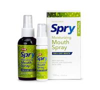 Spry Natural Xylitol Moisturizing Dry Mouth Spray, Stop Bad Breath, Increase Saliva Production, Non-GMO, Gluten-Free On The Go Oral Care with Spearmint Flavor, 4.5 fl.oz (Pack of 1)