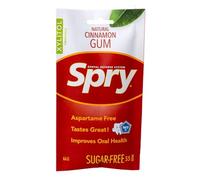 Spry On The Go Xylitol Chewing Gum - Cinnamon, 55 Count - Pack of 1 | Aspartame-Free, Sugar-Free, Vegan, Non-GMO, Gluten-Free for Cavities, Bad Breath Freshening, Dry Mouth, Dental Defense System