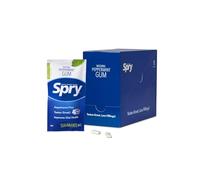 Spry On The Go Xylitol Chewing Gum - Peppermint, 55 Count - Pack of 12 | Aspartame-Free, Sugar-Free, Vegan, Non-GMO, Gluten-Free for Cavities, Bad Breath Freshening, Dry Mouth, Dental Defense System