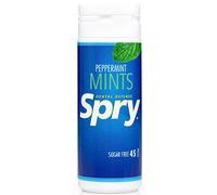 Spry Power Peppermint Xylitol Mints - Pack of 45 Tablets