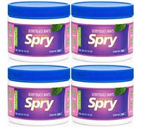Spry Xylitol Berry Blast Mints Sugar Free Candy - Promote Oral Health, Increase Saliva Production, Stop Bad Breath, Non-GMO, Gluten-Free, 240 Count (Pack of 4)
