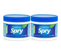 Spry Xylitol Breath Mints Sugar Free, Peppermint, 240 Count - Pack of 2 | Natural, Non-GMO, Gluten-Free for Cavities, Bad Breath Freshening, Dry Mouth, Promote Oral Health, Increase Saliva Production