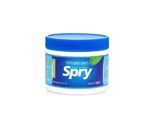 Spry Xylitol Mints, Natural Peppermint - 240-Count Fresh Breath & Dental Defense