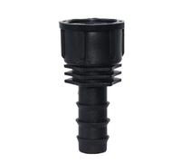 SPRYCLE Garden 4PCS 1/2" 3/4" Female Thread Connector to Barb 16mm 20mm 25mm PE PVC Hose Adapter Drip Irrigation Watering System(SPL11-228-25MM-4PCS)