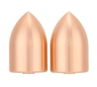 Spryflower 25 Core Low Sound Horn Speaker Cap Cover, Aluminium Dome Dust Cap for Professional Audio Speaker Voice Coil, 2 - Pack with 25mm Diameter and 5mm Center Hole