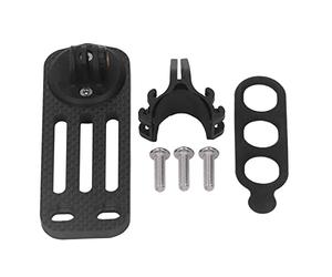 Spryflower 3K Carbon Fiber Bike Computer Mount, Bicycle Out Front Computer Mount, Lightweight Extension Bracket for Base, DEDA ALANERA & Handlebars, Stable Bike