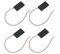 Spryflower 4Pcs Cavity Mini Speaker Single, 8Ω 1W 500-10kHz Projector Speaker with JST - PH2.0mm - 2 Pin Interface for Advertising Machines, Smart Home & Electronic Projects
