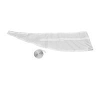 Spryflower Portable Air Conditioner Window Seal Kit, Window Sealing Cloth for AC, Soft Nylon Baffle with Adhesive Tape, Window Seal Accessories for Left/Right Opening (（2873546） Uncle)