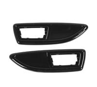 Spryflower Side Turn Signal Light Bezel 13250944 Side Marker Repeater Light Cover Frame for INSIGNIA A MK1 H MK5 D MK3 E MK4 ZAFIRA A B ADAM VXR OPC Models ABS Trim (Black)