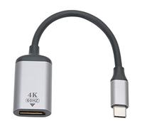 Spryflower Type - C Male to DP Cable Adapter, USB - C to DisplayPort Cable, 8K@60Hz DP 1.4 Converter with Aluminum Alloy Housing, Supports Android macOS, Hot - Swap Plug - and - Play