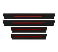 spshi 4PCS Car Door Sill Protector for Range Rover Sport 2005-2023 2024 2025 L320 L494, Threshold Protection Sticker -Carbon Fiber Car Door Sill Protector,Auto Styling Accessories -Easy to Install