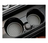 spshi Car Cup Holder Coasters for Toyota Corolla 1966-2025 E10-E90 E100-E150 E160, 2 Pcs Silicone Anti-Slip Mats with Raised Edges, Waterproof and Shockproof Cup Holder Inserts, Interior Accessories