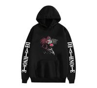 SPSMOKH DEATH NOTE Pullover Hooded Sweatshirt Light Yagami/Misa Amane Sweatshirt Manga Cartoon Hoodies for Parent-children Clothing (S, 3)