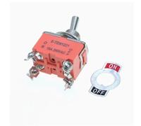 SPST DPDT 250V 15A Toggle Switch E-TEN1021 E-TEN1122 E-TEN1221 E-TEN1321 E-TEN1322 2Pcs(E-TEN1221)