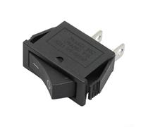 SPST OnOff Rocker Switch 2 Position 15A 240Vac 12V for Treadmill Car Dash Panel Mount Electrical Use