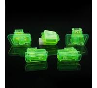 SPST Rocker Switch 20mm 12V Pre-Wired 2-Pin(green)