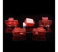 SPST Rocker Switch 20mm 12V Pre-Wired 2-Pin(red)