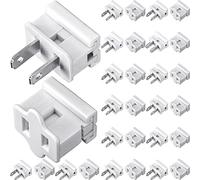 SPT-1 30 Pcs Christmas Holiday Female and Male Slip Plug - White Zip, Vampire, Gilbert, Slide Plug for Xmas Party