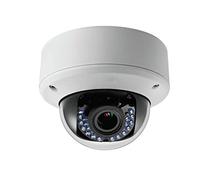 SPT Security Systems 11-2CE56D5T-AVPIR3 HD 1080p Turbo HD Outdoor Vandal Proof IR Dome Camera with 2.8mm to 12mm Lens, Dual Voltage (White)