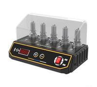 SPT360 Five-Hole Ignition Tester With 5 Stations For Spark-Plug Check, High-Pressure Simulation Visual Chamber For Mechanic