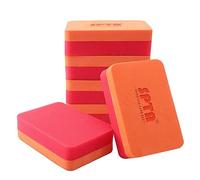 SPTA Applicator Sponges, Pack of 6, Car Wax Sponge, Hand Polishing Sponge, Durable Applicator, Professional Wax Applicator Sponge, Ideal for Applying Any Car Care and Ceramic Coating