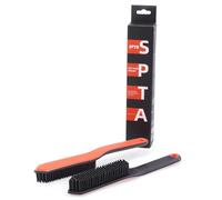 SPTA Pet Hair Brush,Pet Hair Removal Brush,Triangular Wedge Tip,Rubber Bristles to Trap and Remove Hair,Metal-Free Design,Ergonomic Design Great for Cars,Trucks,SUVs,RVs,On-The-Go, Home,Furniture&More