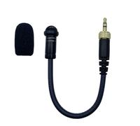 SPTSSWET 3.5mm Microphone Compatible with Sennheiser EW500 SK100 EW100 EW300 Bodypack Omnidirectional Transmitter Capacitor Mic Locking Plug Stereo 6.5"