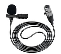 SPTSSWET Lavalier Microphone for Wireless Microphone Belt Pack Transmitter Unidirectional Condenser Super Cardioid Mic (XLR TA3F for AKG)