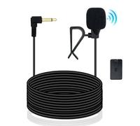 SPTSSWET Microphone 3.5mm Car Mic Handsfree Vehicle Head Unit Enabled Audio GPS DVD Dash Car Stereo Receiver Replacement Mic Compatible with Sony Kenwood Boss Corehan Power JVC Jensen Alpine,3M