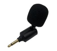 SPTSSWET Replacement Microphone Compatible with Voice Amplifier 3.5mm 2 Pole Mic Portable Mini Microphone with Portable Voice Amplifier Wireless Transmitter for Teachers