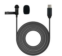 SPTSSWET Type C Lavalier Microphone Compatible with iPhone 16 15 Pro Max,for Galaxy smartphone,Android iPad 10 iPad Pro Air 5 4 Computers PC for Vlogging Interviews YouTube Live Streaming,9.8ft