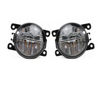 SPUFKGE Car Fog Light Assemblies 9270157 Pair Left Right Front Fog Lights Lamp Assembly For Opel For Agila For Astra G H For Corsa D For Meriva A OPC FogLamp(2 Piece Yellow LED)