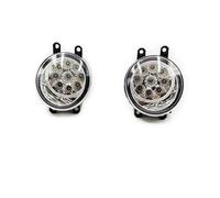 SPUFKGE Lamp Assembly 1 Pair For Toyota For Corolla For Verso For Camry For RAV 4 For Yaris Fog Lights Assembly 4000LM 55W 4300K Halogen Fog Lights Running Lights(2piece 9LED)