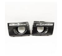SPUFKGE Lamp Assembly 1Pair For Hyundai For Tucson 2005 2006 2007 2008 2009 LED Daytime Running Lights Daylight DRL Foglights Fog Lamp Cover Running Lights