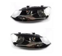 SPUFKGE Lamp Assembly Car Led Headlight Assembly For Vw For Polo 2012 Front Lamp DRL Daytime Running Light Turn Signal Running Lights