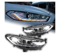 SPUFKGE Lamp Assembly Car Styling For Fusion For Headlight 2013-2016 For Mondeo LED Head Lamp H7 D2H Hid Dynamic Signal Bi Xenon LED Beam Accessories Running Lights