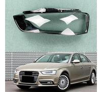 SPUFKGE Lamp Assembly For A4 B8 B8.5 2013 2014 2015 Car Headlight Cover Headlamp Transparent Cover Shell Lamp Lens HeadLamp Light Running Lights(Right)