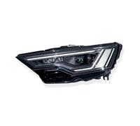SPUFKGE Lamp Assembly For A6 A6L C8 Matrix LED Headlight Assembly 2019 2020 2021 2022 2023 2024 Replacement Headlamp Running Lights(Left with modules)