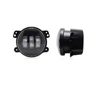 SPUFKGE Lamp Assembly For Dodge For Journey For Magnum ATV 60W 4 Inch LED Passing Fog Lights White DRL Amber Turn Signal Lamp Running Lights(No halo)