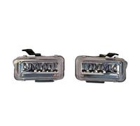 SPUFKGE Lamp Assembly For Isuzu For ELF 700P Truck 2008 Front Bumper Light High End Configuration Aluminum Alloy Material A Pair Fog Lamp Running Lights(Yellow Light)