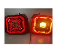 SPUFKGE Lamp Assembly For Jeep For Renegade 2015 2016 2017 2018 2019 2020 Led Headlight Ultra Bright Headlamp Assembly Car Accessories Running Lights(2piece tail light)
