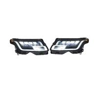SPUFKGE Lamp Assembly For Land For Rover For Range For Rover L405 2014 2015 2016 2017 Car Full LED Headlights Front DRL Turn Signal Lights Assembly Accessories Running Lights(RHD,Change front bumper)
