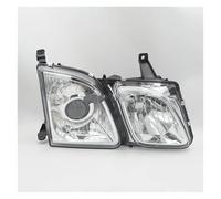 SPUFKGE Lamp Assembly For LEXUS LX470 1998-2007 Front Bumper Headlight Headlight Halogen Xenon Front Driving Light Glass Lens Running Lights(Xenon Type,Only Left)