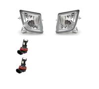 SPUFKGE Lamp Assembly For Mazda 6 For Atenza 2008 2009 2010 2011 2012 Fog Lights LED Headlight Halogen Fog Lamp Chrome Cover Grill Bezel Frame Accessories Running Lights(Led fog)