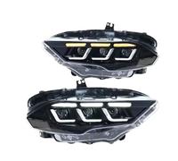SPUFKGE Lamp Assembly For Mustang 2015-2022 Full LED Front Lights Auto Headlight Assembly Car Upgrade New Styling DRL Headlamp Plug And Play Running Lights(For 18-22)