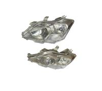 SPUFKGE Lamp Assembly For Toyota For Corona For Premio NZT260 ZRT260 ZRT261 ZRT265 2006 2007 2008 A Pair Car Headlights Running Lights(White)