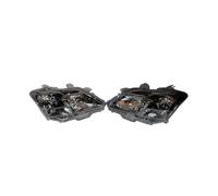 SPUFKGE Lamp Assembly For Toyota For Corona For Premio NZT260 ZRT260 ZRT261 ZRT265 2006 2007 2008 A Pair Car Headlights Running Lights(Black)