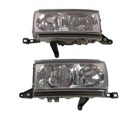 SPUFKGE Lamp Assembly For Toyota For Land For Cruiser LC80 FJ80 HDJ80 FZJ80 1991 1992 1993 1994 Crystal Lamp Pair Car Headlight Running Lights