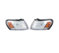 SPUFKGE Lamp Assembly Front Corner Light Cover Turn Signal Lamp No Bulb For Toyota For Corolla AE100 AE101 E100 1993 1994 1995 1996 1997 81611-12530 Running Lights(Clear Lens-1Pair)